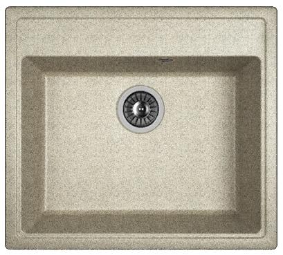 Мойка кухонная из литьевого мрамора Dr. Gans НИКА 570 25.070.D0570.408 57*51 см. серый Мойка кухонная из литьевого мрамора Dr. Gans НИКА 570 25.070.D0570.408 57*51 см. серый