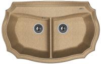 Мойка кухонная керамогранитная Florentina ЭМИЛИЯ 870 20.365.F870.105 87*55 см. коричневый