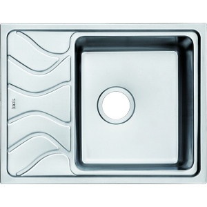 Мойка кухонная из нержавеющей стали IDDIS REEVA REE61SRi77 61,5*48 см.  Мойка кухонная из нержавеющей стали IDDIS REEVA REE61SRi77 61,5*48 см.