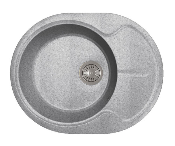 Мойка кухонная из литьевого мрамора Dr. Gans БЕРТА 620 25.040.B0620.409  62*49 см. базальт Мойка кухонная из литьевого мрамора Dr. Gans БЕРТА 620 25.040.B0620.409  62*49 см. базальт