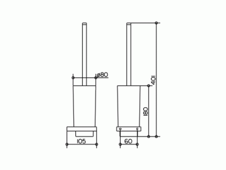 Ёрш навесной Keuco EDITION 11 11164 019000  