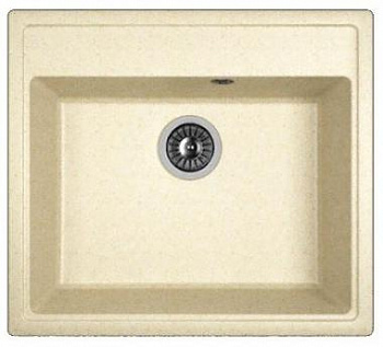Мойка кухонная из литьевого мрамора Dr. Gans НИКА 570 25.070.D0570.403 57*51 см. латте