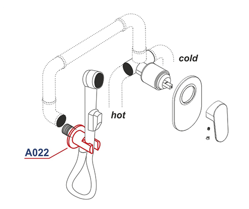 Смеситель WasserKRAFT ALLER 10651  