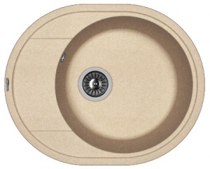 Мойка кухонная керамогранитная Florentina РОДОС 580 20.240.B0580.107 58*47 см. песочный