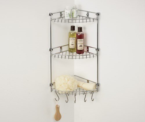 Полка угловая WasserKRAFT  K-1233   Полка угловая WasserKRAFT  K-1233