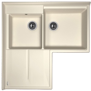 Мойка кухонная керамогранитная Florentina АДРИЯ 20.380.L0960.201 96*96 см. жасмин