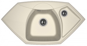 Мойка кухонная керамогранитная Florentina САРДИНИЯ 20.150.D0980.201 97,5*51 см. жасмин