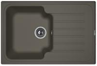 Мойка кухонная керамогранитная Florentina ТАИС 760 20.260.B0760.302 76*51 см. антрацит