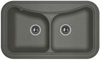 Мойка кухонная керамогранитная Florentina КРИТ 860 20.115.E0860.102 86*51 см. черный