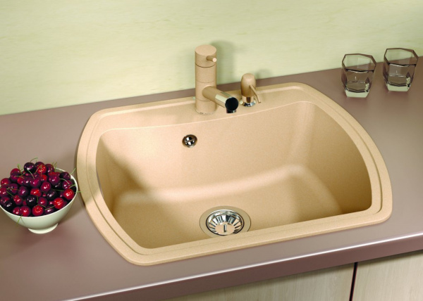 Мойка кухонная керамогранитная Florentina НИРЕ 630 20.215.D0630.302 63*51 см. антрацит