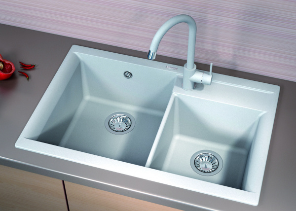 Мойка кухонная керамогранитная Florentina КАССИ 780 20.230.E0780.107 78*51 см. песочный