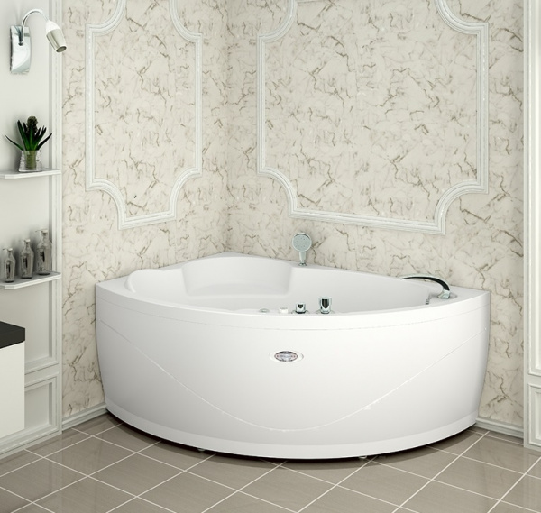 Ванна акриловая Vannesa АЛАРИ  168x120 см. левая 