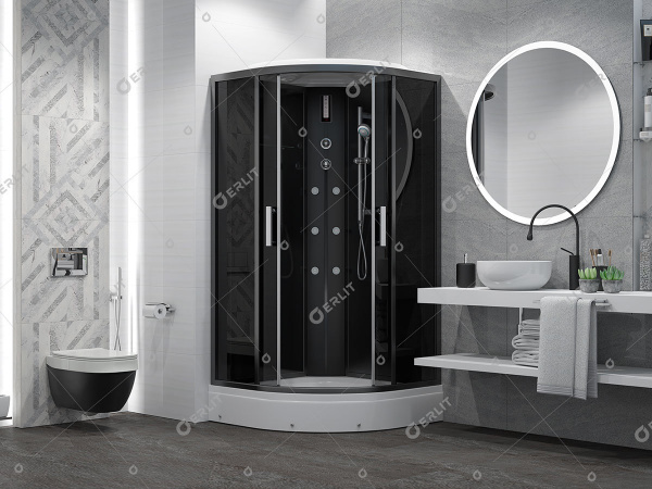 Душевая кабина Erlit  ER5709P-C24 90x90 см.  Душевая кабина Erlit  ER5709P-C24 90x90 см.